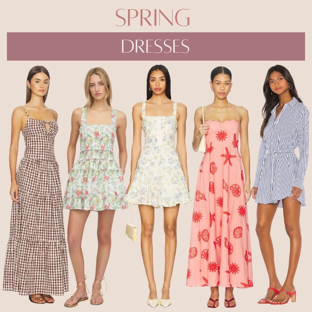 Spring dresses 🌸 #spring #dress #maxidress #vacation #springoutfit #beach 

#LTKSeasonal #LTKTravel #LTKootd