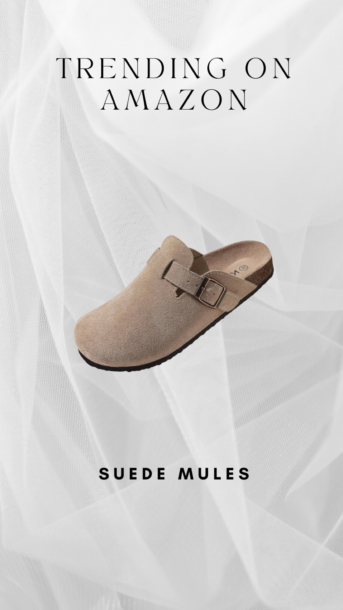 Suede mules for women are now trending on Amazon! My favorite mom shoes are ones that I can slip on and slip off for those places where my baby crawls! 

#LTKSaleAlert #LTKWatchNow