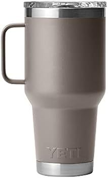 YETI Rambler 30 oz Travel Mug, Stainless Steel, Vacuum Insulated with Stronghold Lid, Sharptail Taup | Amazon (US)