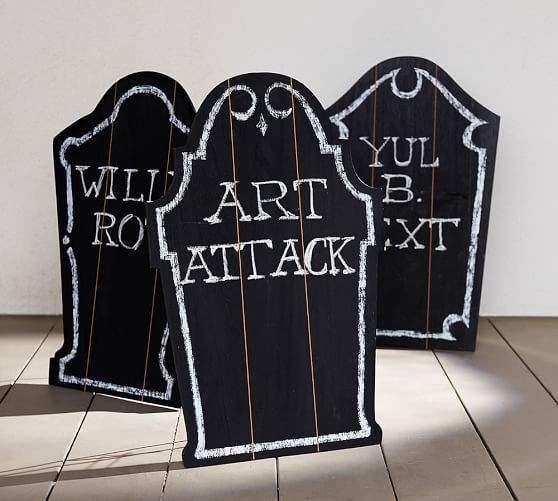 Chalkboard Tombstones, Set of 3 | Pottery Barn (US)