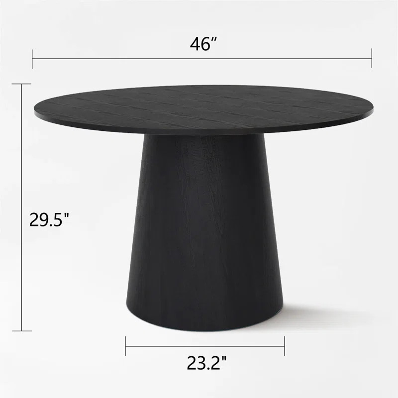 46" Round Pedestal Dining Table | Wayfair North America
