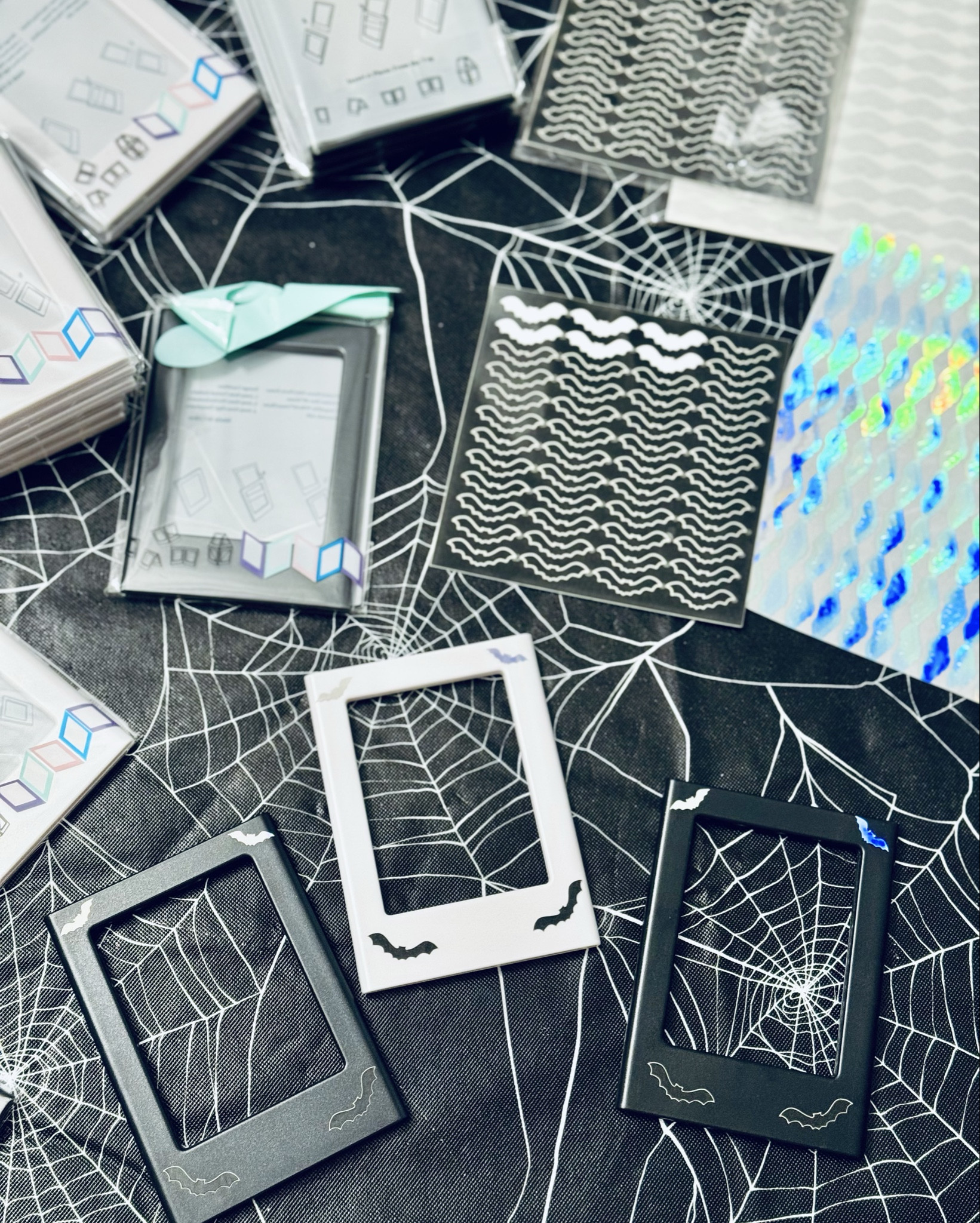 Putting these together for my kids’ Halloween class party 🎃🦇 I grabbed a fun backdrop and these little magnetic frames, then added some bat stickers to make them extra festive! 🖤

We’ll snap photos of the kids and pop them in so they can take them home to their parents — one of my favorite class party ideas because it’s something that won’t get tossed and captures the moment for years to come 🥹💛

#LTKHoliday #LTKParties #LTKHalloween