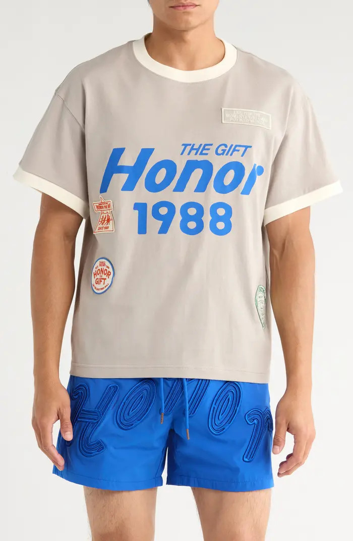 HONOR THE GIFT Mulitbox Ringer Graphic T-Shirt | Nordstrom | Nordstrom