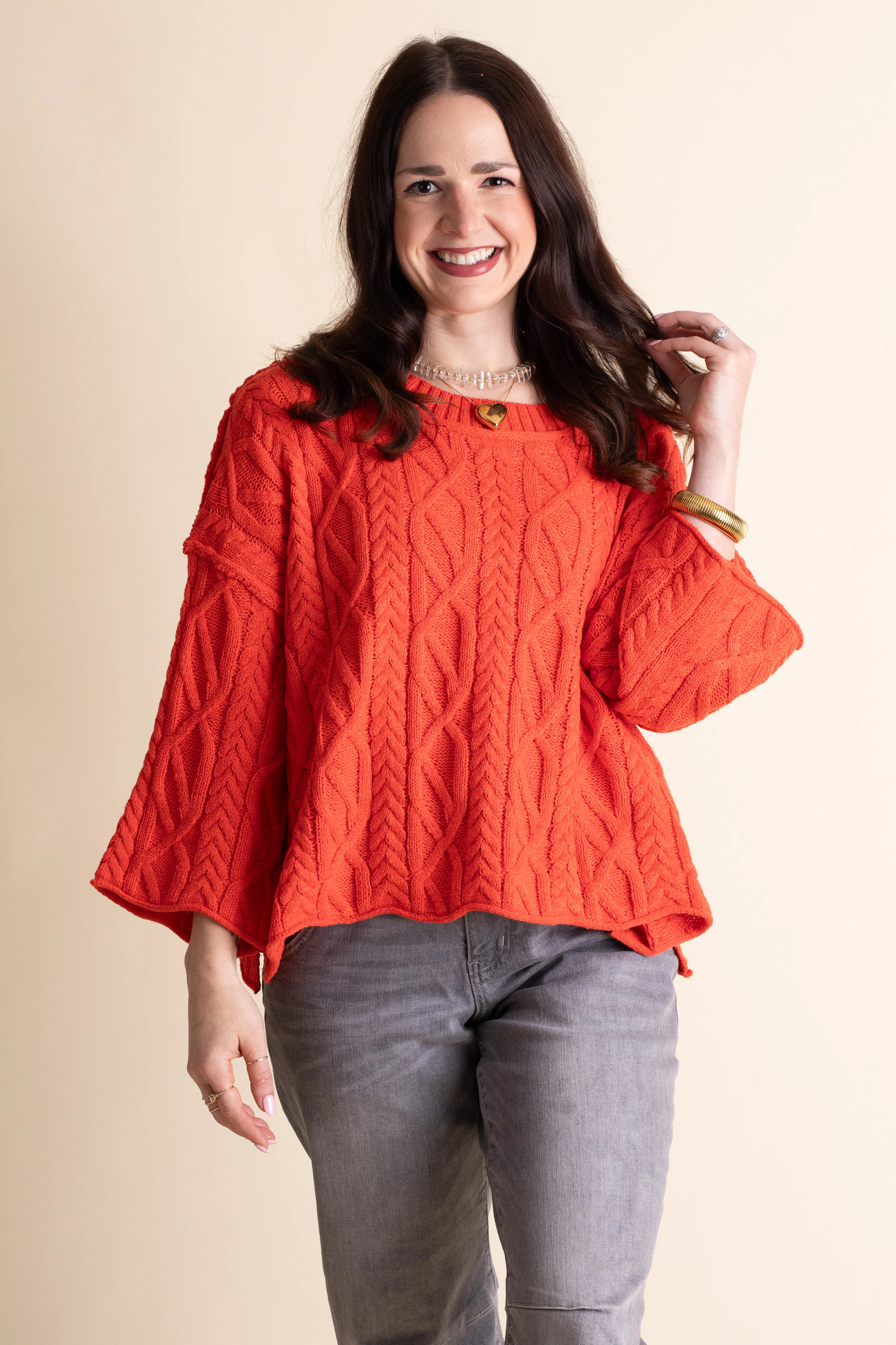 Bombshell Cropped Sweater | Nellie Mae