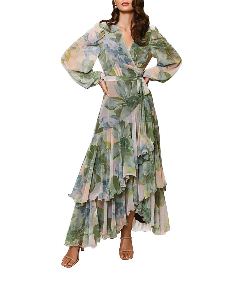 Hutch Helene Floral Wrap Maxi Dress | Bloomingdale's (US)