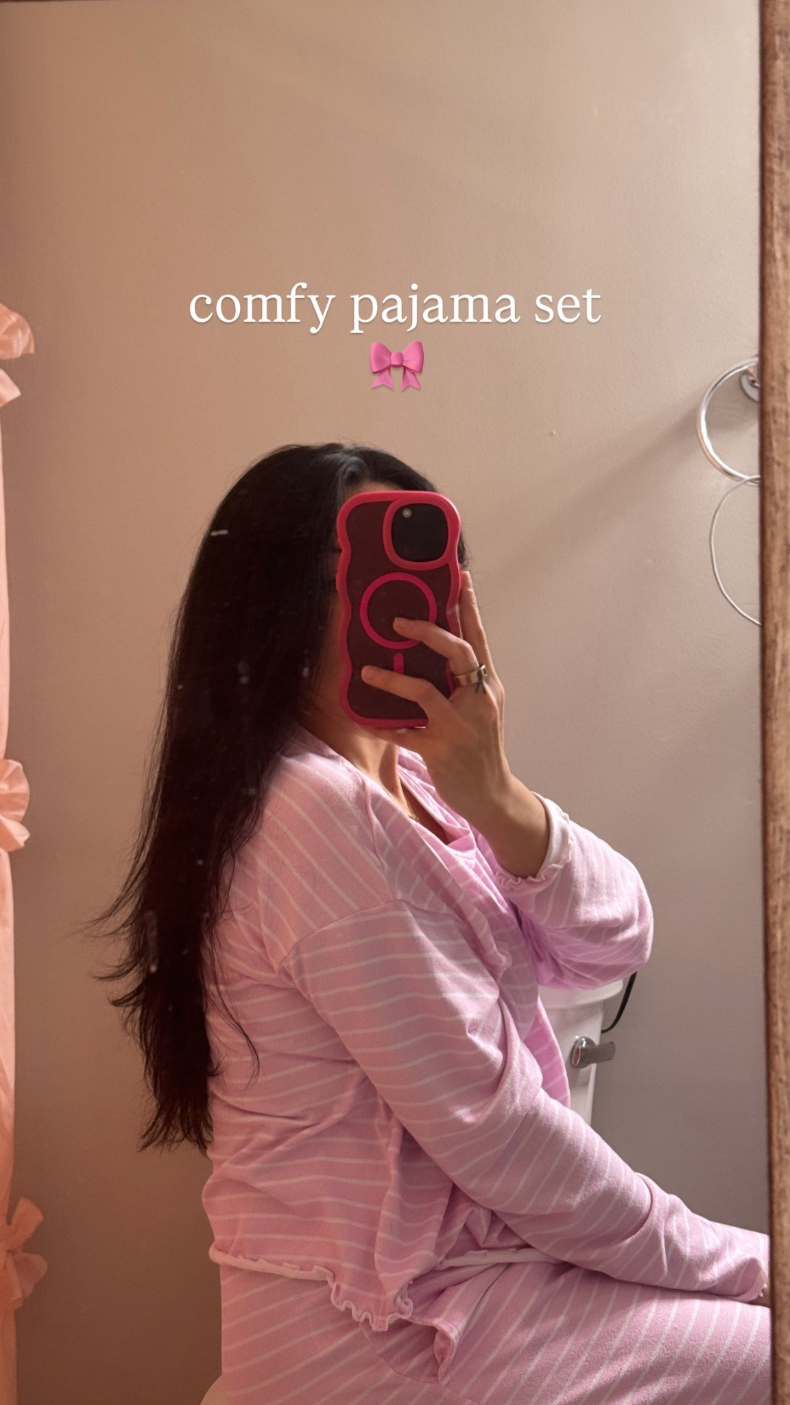 The costumer pajama set from kohls. I need it in every color!!! 🎀 

#LTKdayinmylife #LTKselfcare #LTKmorningroutine