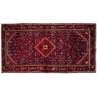 Britlee One-of-a-Kind 5'2" x 10'4" 1970s Area Rug in Red/Blue | Wayfair North America
