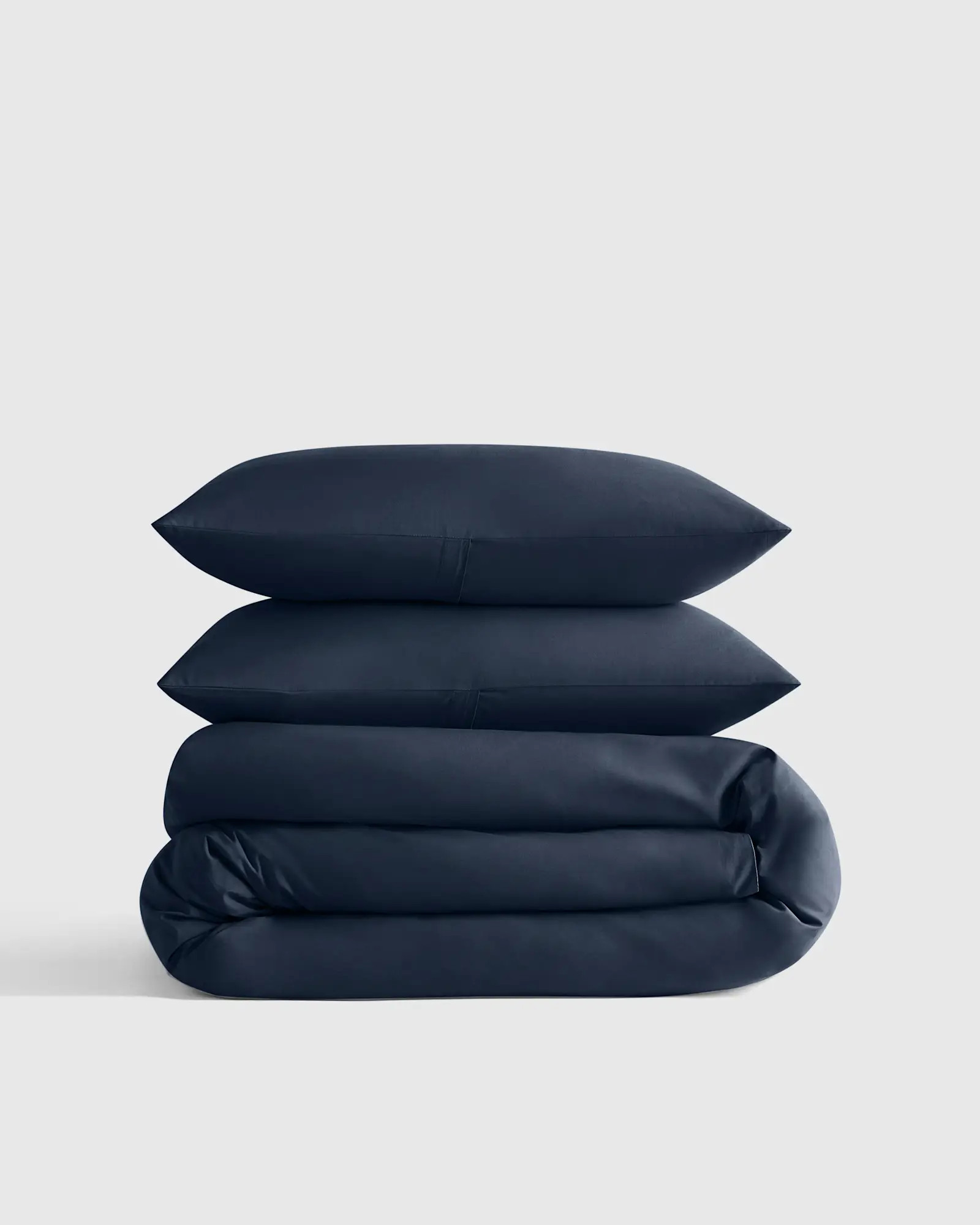 Organic Crisp Percale Duvet Cover Set | Quince