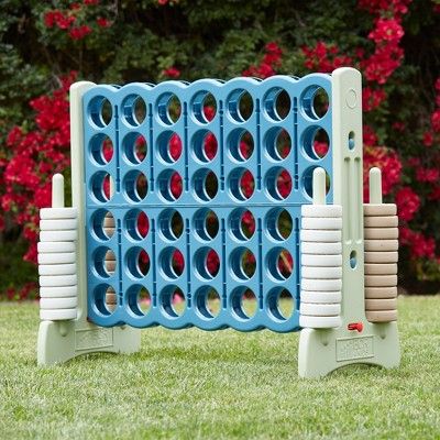 ECR4Kids Jumbo Four-To-Score Giant Game-Indoor/Outdoor 4-In-A-Row Connect - Earthtone | Target