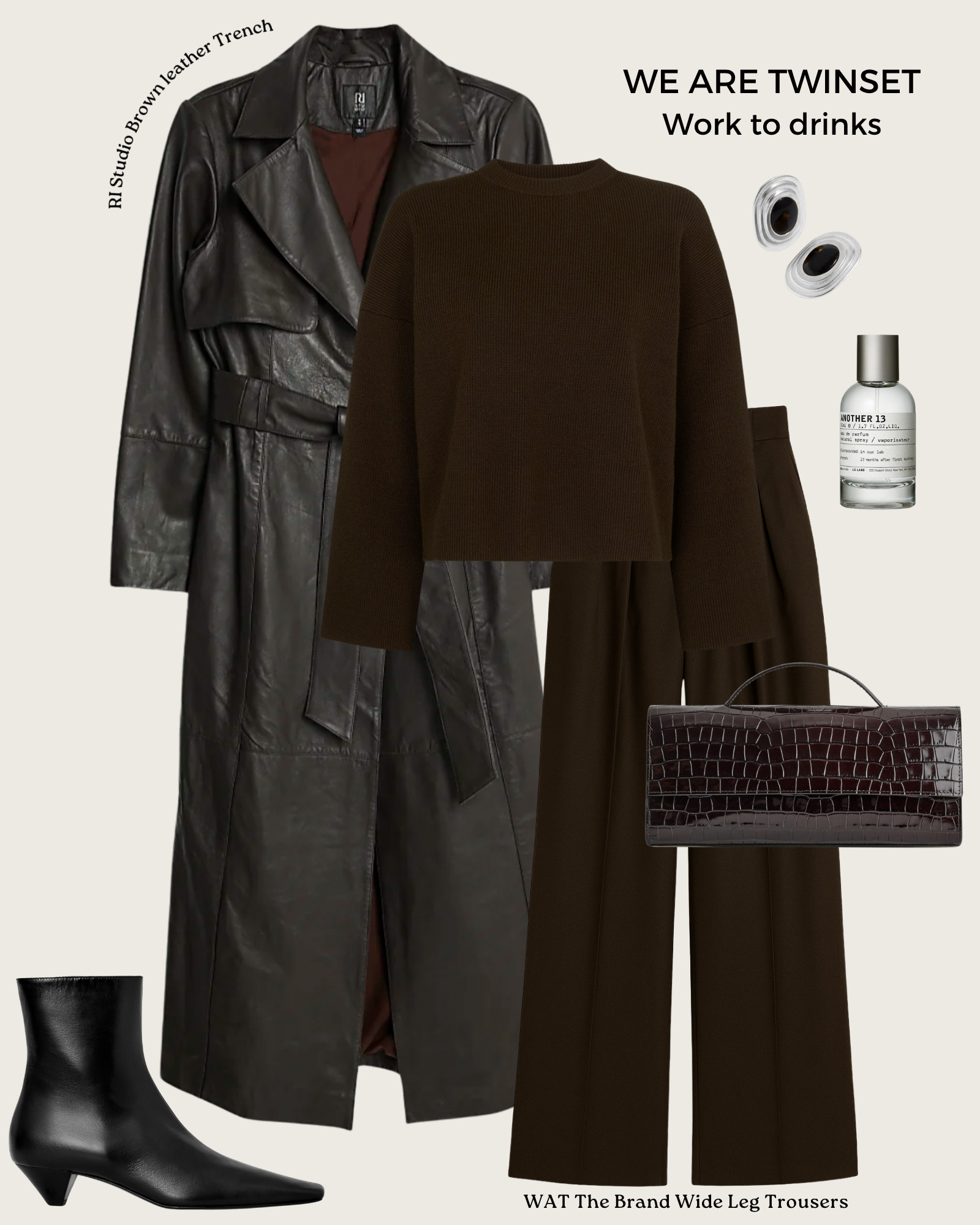 Outfit Inspo || What we’re wearing for work to drinks 🫶 

Autumn outfits | Zara outfits | Massimo Dutti | evening outfits | date night outfits | trench coat | leather jacket | ASOS | River Island 

 #LTKautumn #LTKwinter #LTKstyletip