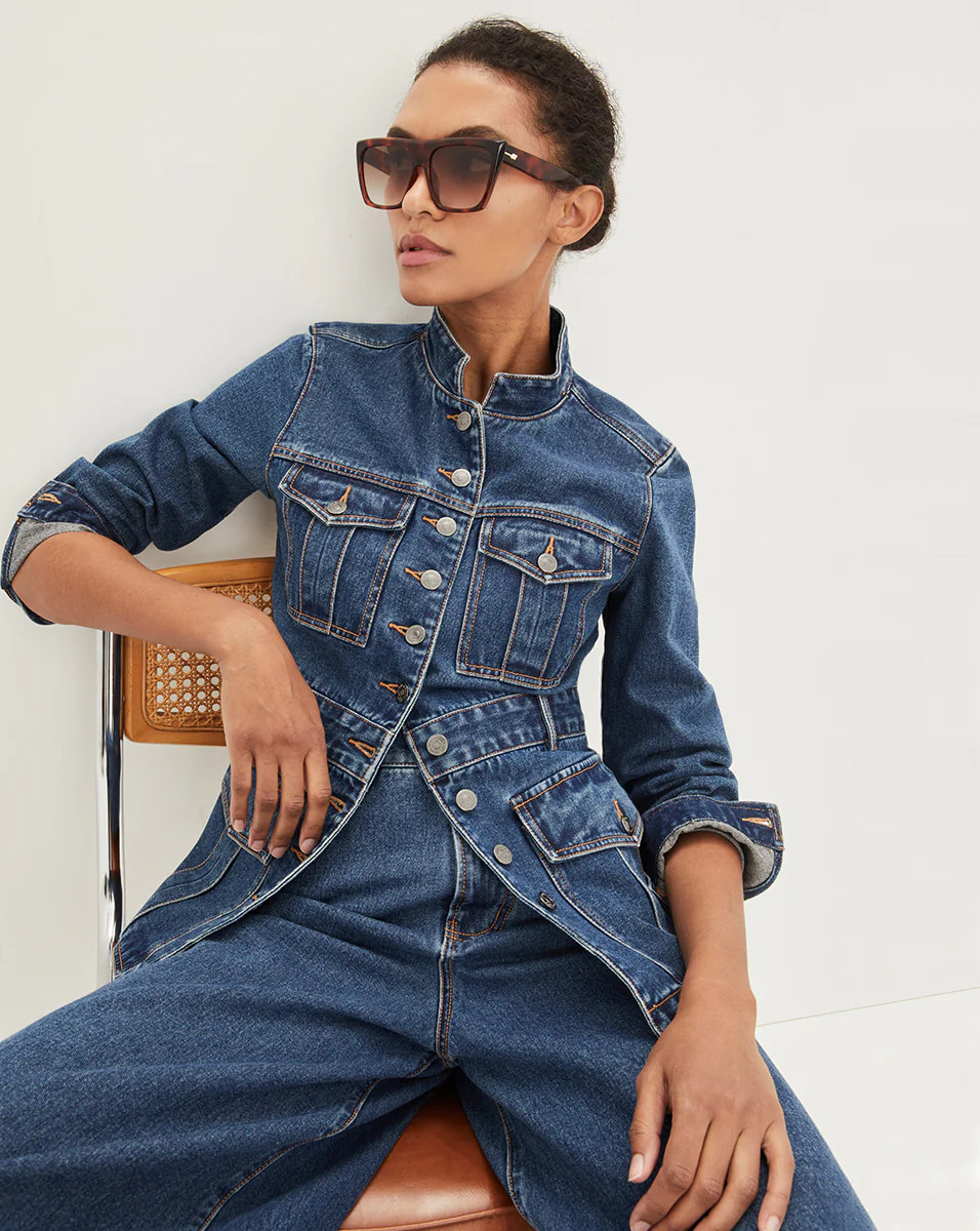 Tika Denim Jacket | Veronica Beard
