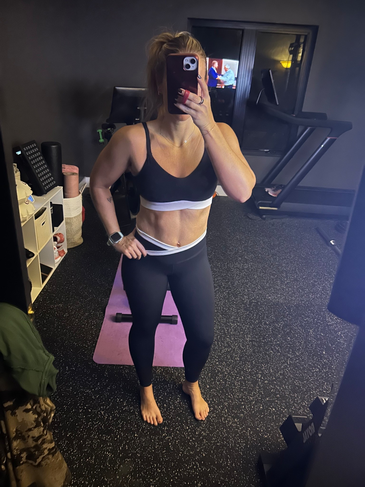 Just $50 for this cutie set I wore this AM for an arm + core workout. Grabbed it earlier this week at Target! Both top & bottom are a size small. 

#LTKFindsUnder50 #LTKActive #LTKfitnessgoals