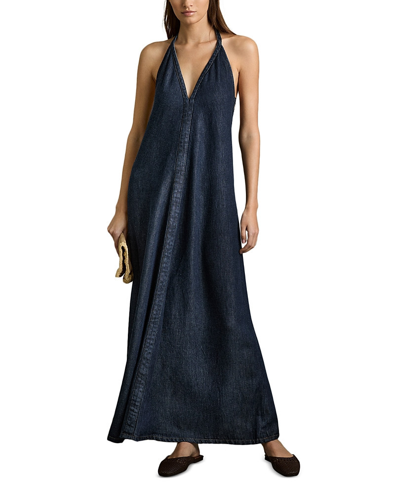 Reiss Rachel Denim Maxi Dress | Bloomingdale's (US)