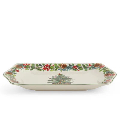 Spode Christmas Tree Annual Dessert Tray 12" 2022 | Wayfair Professional