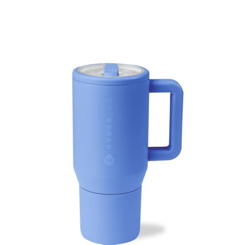 HydroJug Kids - 20 oz Insulated Kids Water Bottle with Flip Straw & Handle | Leak-Proof & Durable | Perfect for School, Sports, Lunch, Travel & Camp, Light Blue | Amazon (US)
