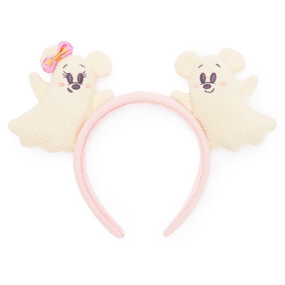 Mickey and Minnie Mouse Ghosts Ear Headband | Disney Store