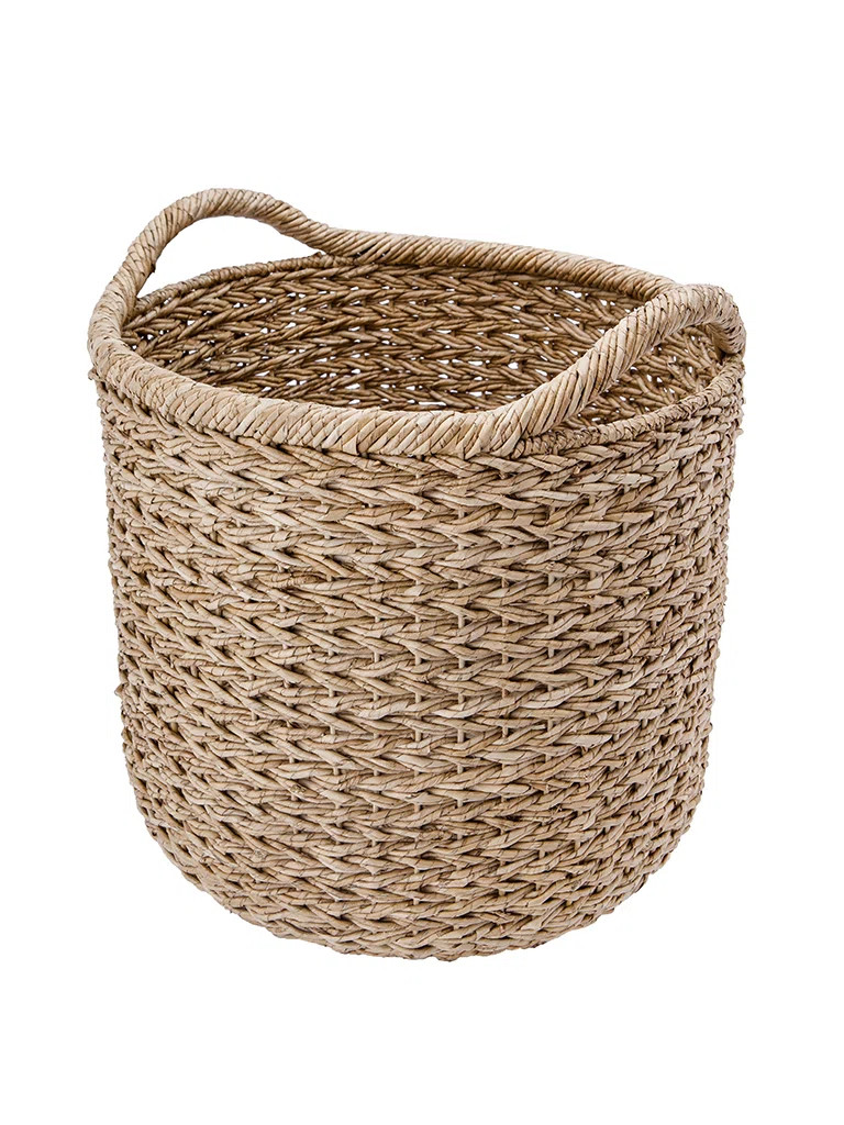 Birch Lane™ Decorative Braided Wicker Seagrass Basket & Reviews | Wayfair | Wayfair North America