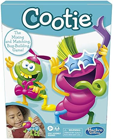 Cootie Mixing and Matching Bug-Building Game for Preschoolers and Kids Ages 3 and Up, for 2-4 Pla... | Amazon (US)