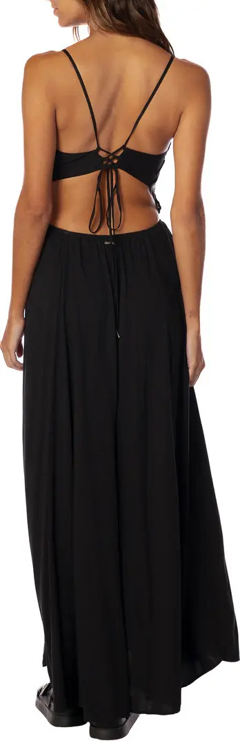 Palm Grove Owen EmbroideredCover-Up Maxi Dress | Nordstrom