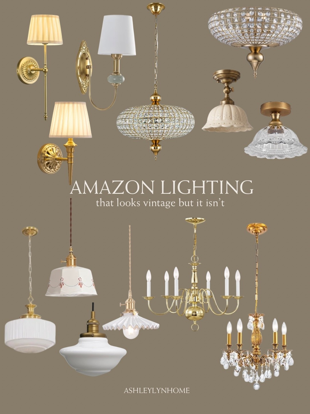 The best Amazon lighting that looks vintage but it’s not.

#LTKHome