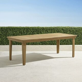 Windsor Teak Dining Table Seats 10 & Butterfly Extension Feature | Frontgate