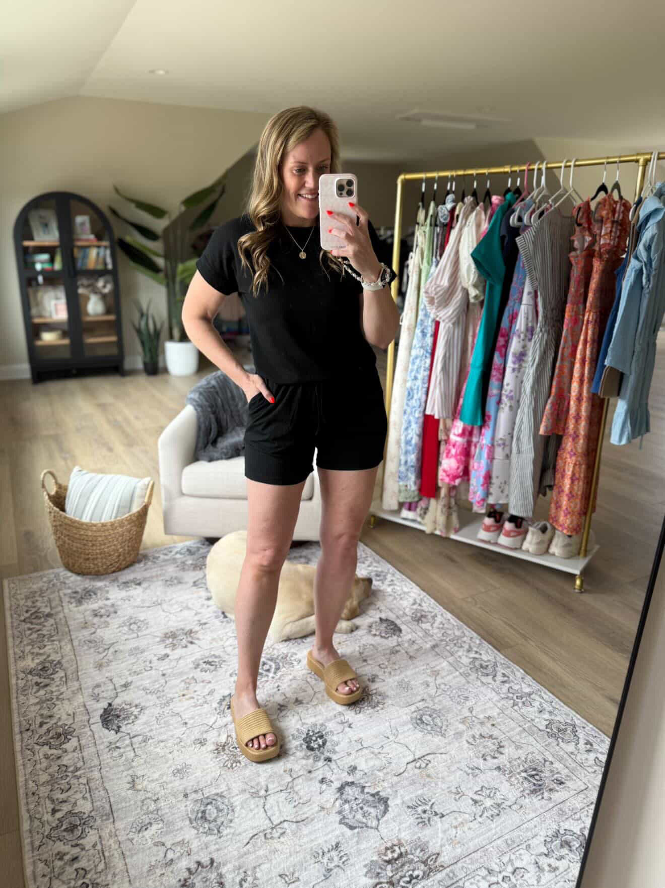 Black romper

Amazon fashion summer outfit summer fashion casual outfit platform sandals

#LTKgrwm #LTKootd #LTKmomlife
