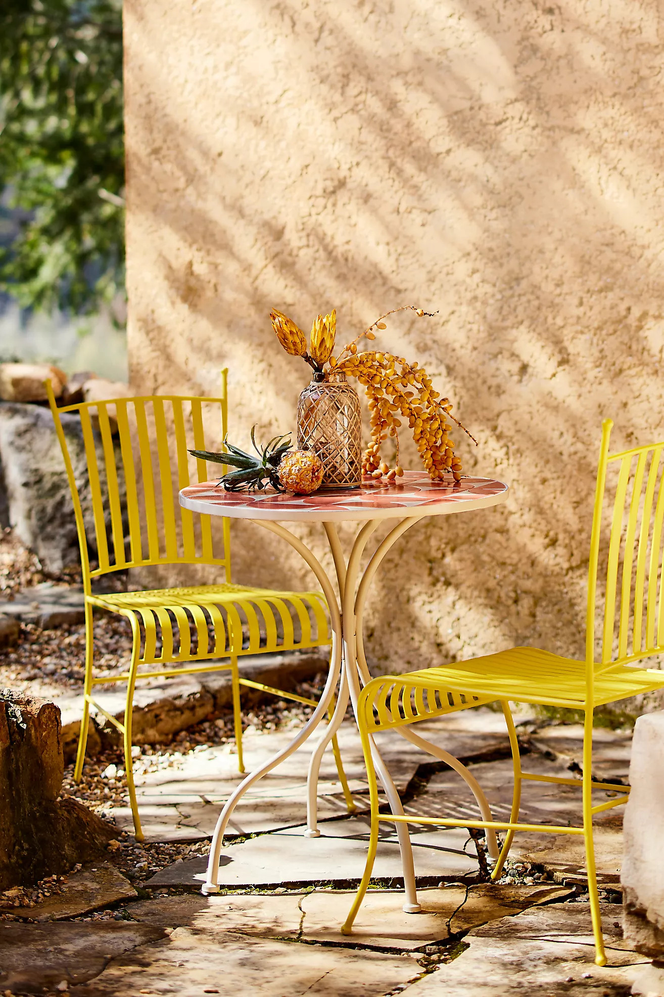 Arcadia Steel Side Chairs, Set of 2 | Terrain