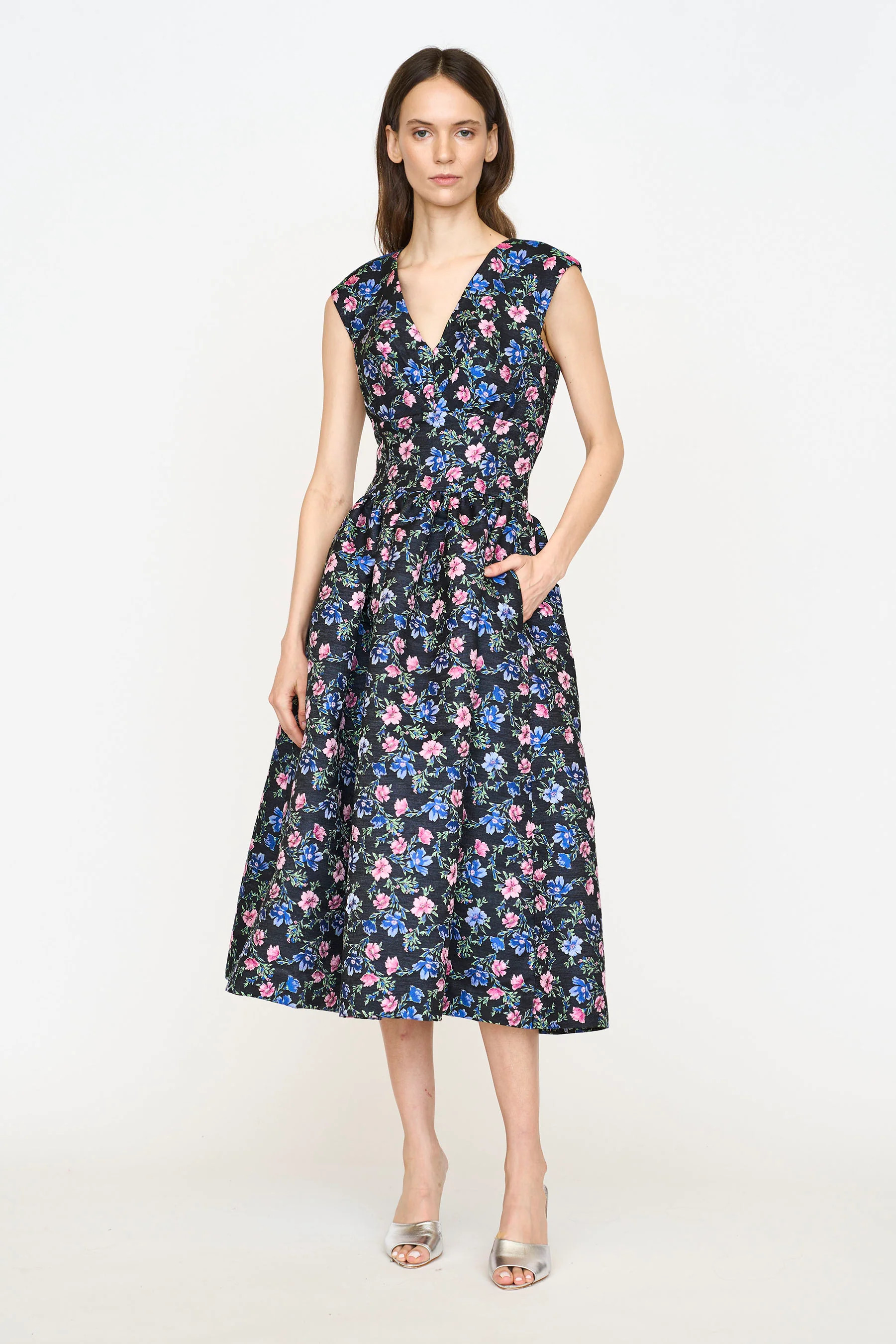 Darlene Dress - Carlyle Jacquard | Christy Lynn