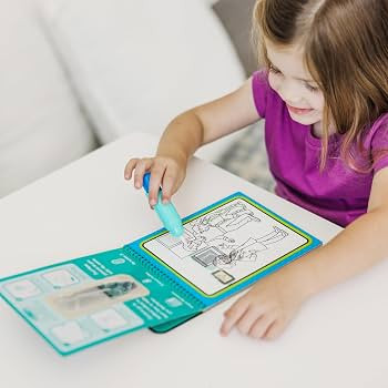 Melissa & Doug On The Go Water Wow! Reusable Water-Reveal Activity Pad- Occupations | Amazon (US)