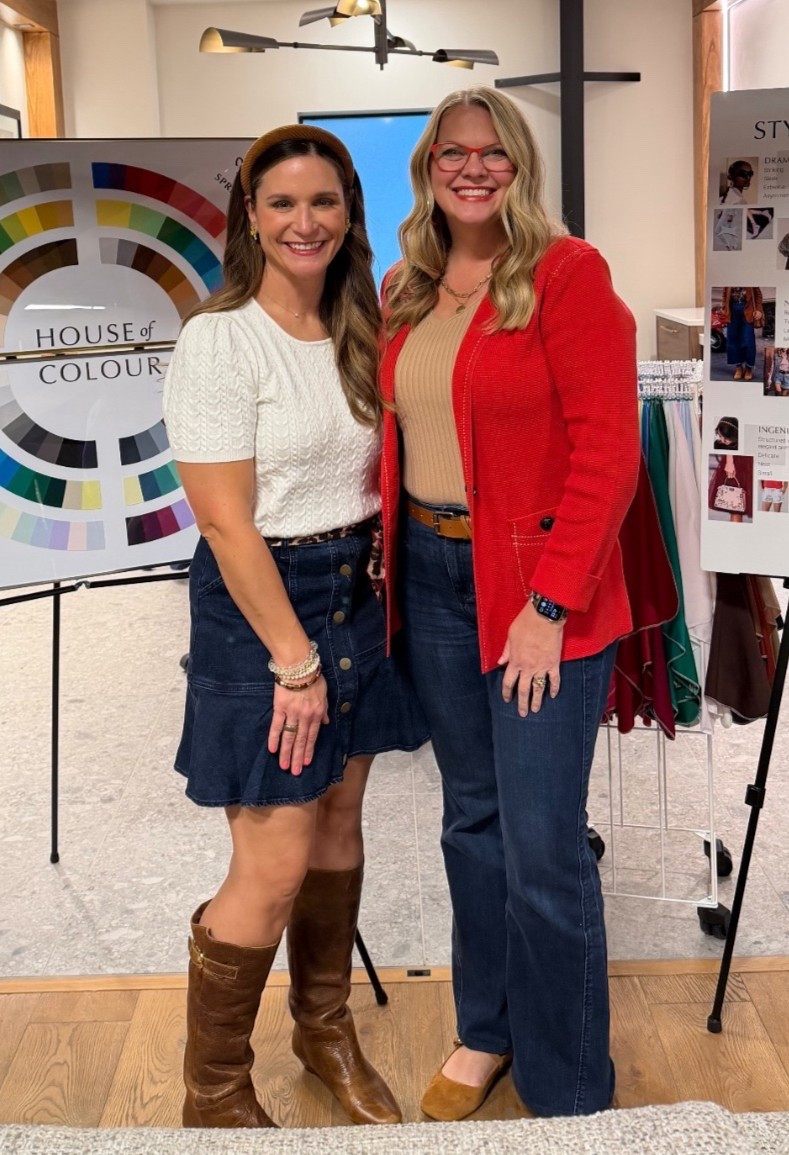 Springs can get overwhelmed with too many colors, so lean into those neutrals! The vanilla skirt is also an amazing spring find. The bow sweater leans winter in  person. #hocspring #hocwinter

#LTKootd #LTKSaleAlert #LTKFindsUnder100