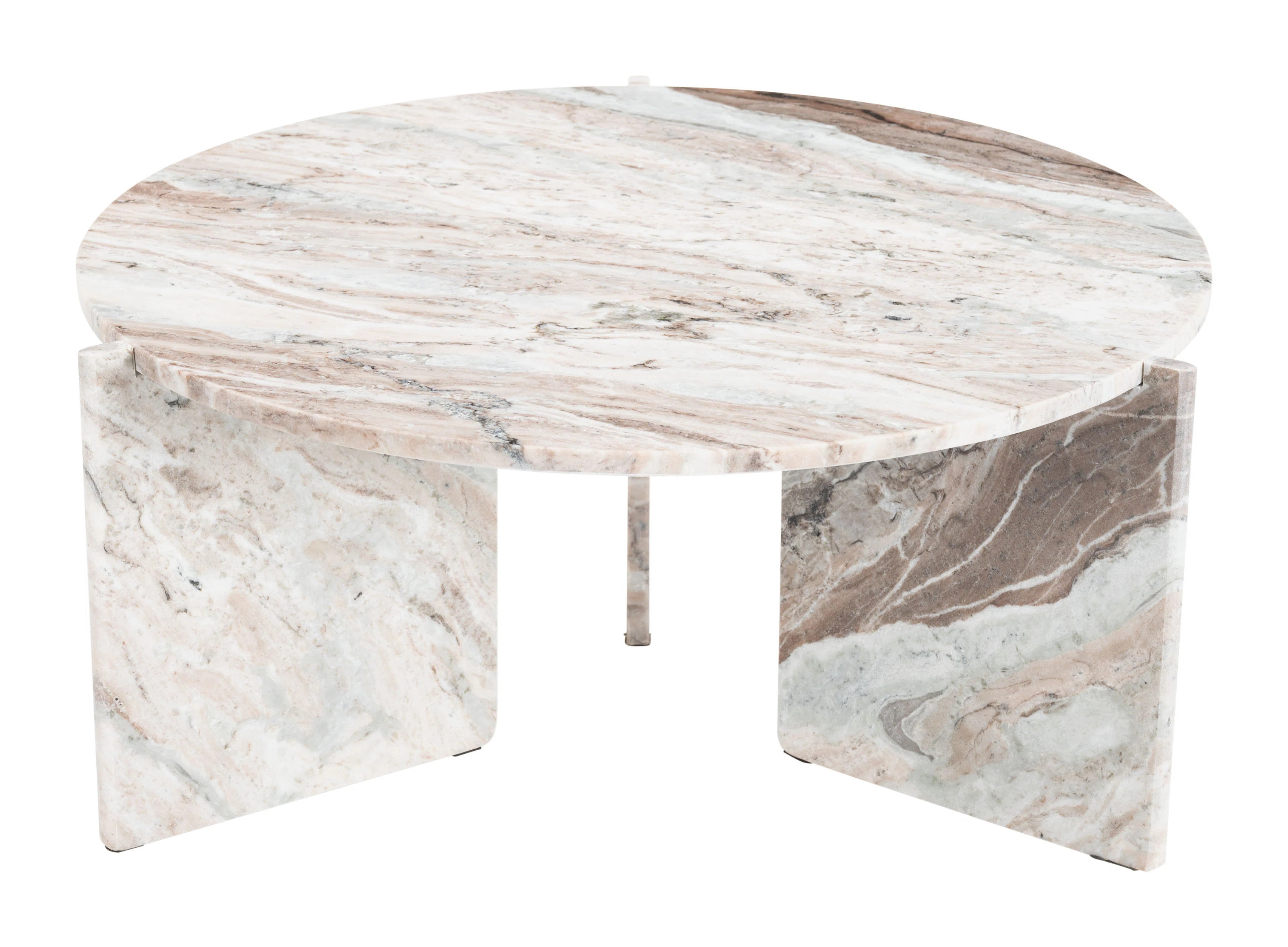 Ivy Bronx Geffner Marble Top Coffee Table | Wayfair | Wayfair North America