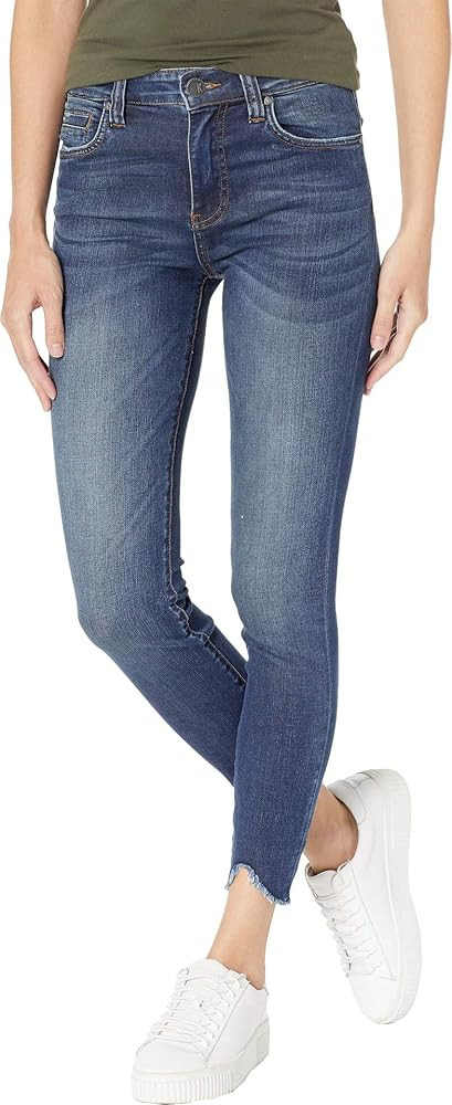 KUT from the Kloth™ Connie High-Rise Ankle Skinny Jeans for Women – Blended Fabric – Five P... | Amazon (US)
