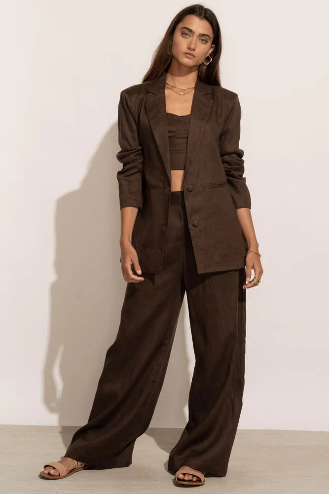 Adella Pants in Brown - FINAL SALE | Böhme US