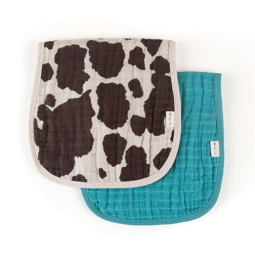 Itzy Ritzy Set of 2 Baby Burp Cloths – Ultra-Soft Absorbent Burping Cloths for Babies - Made of... | Amazon (US)