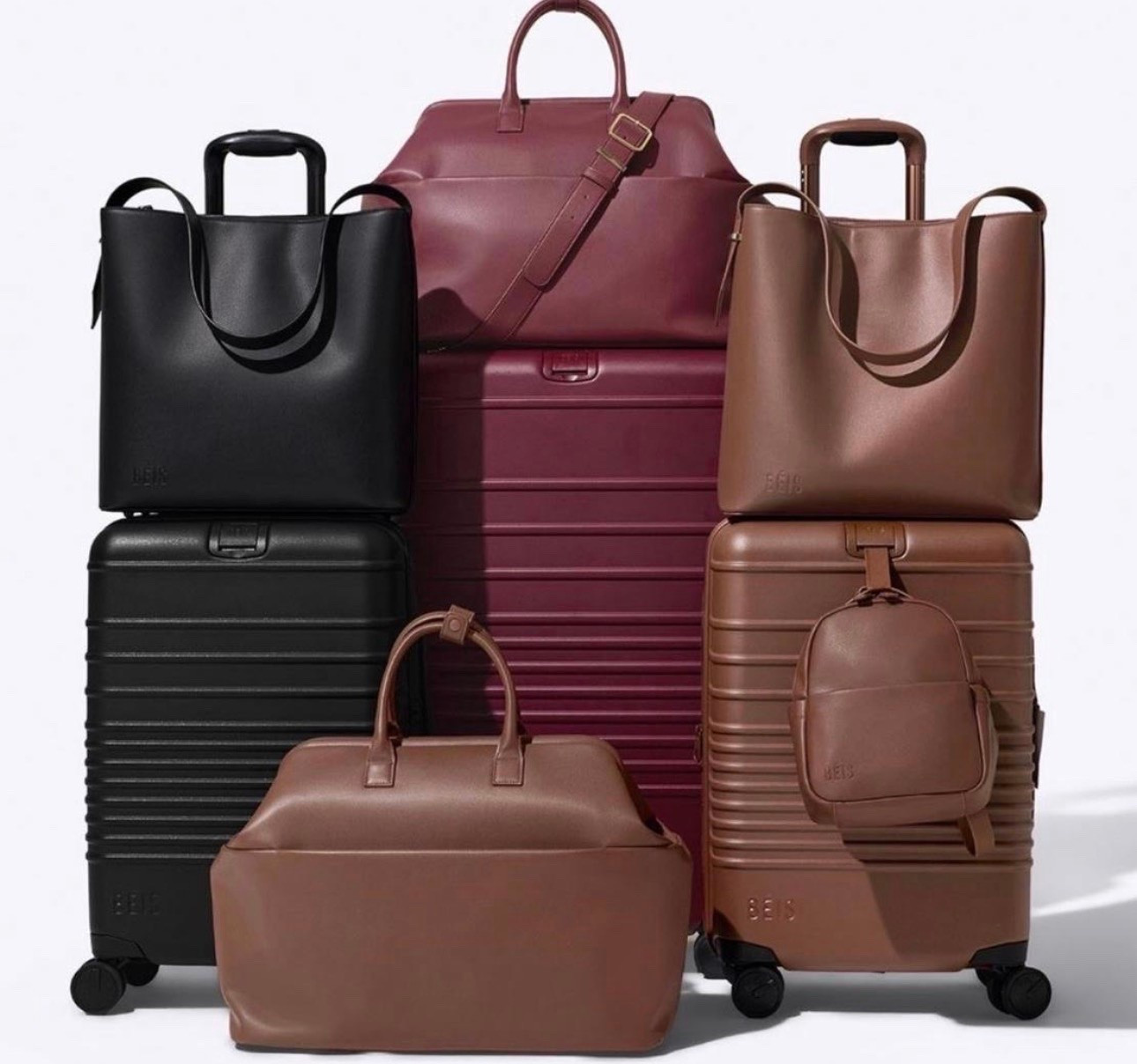 😍😍😍 

I have the brown collection and love it. Beautiful colors for fall and winter
#beis #travel #luggage

#LTKTravel