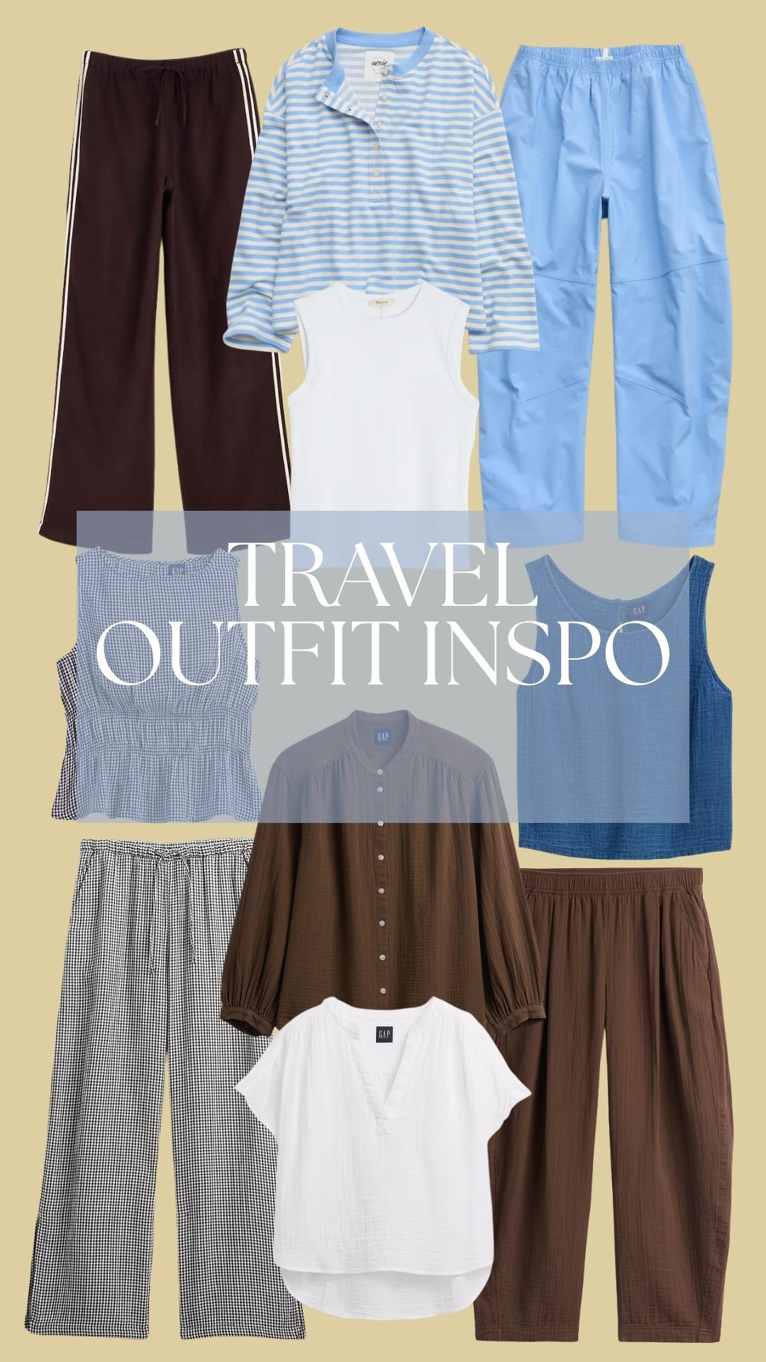 Travel outfit inspo! 

 #LTKdayinmylife #LTKgrwm #LTKootd