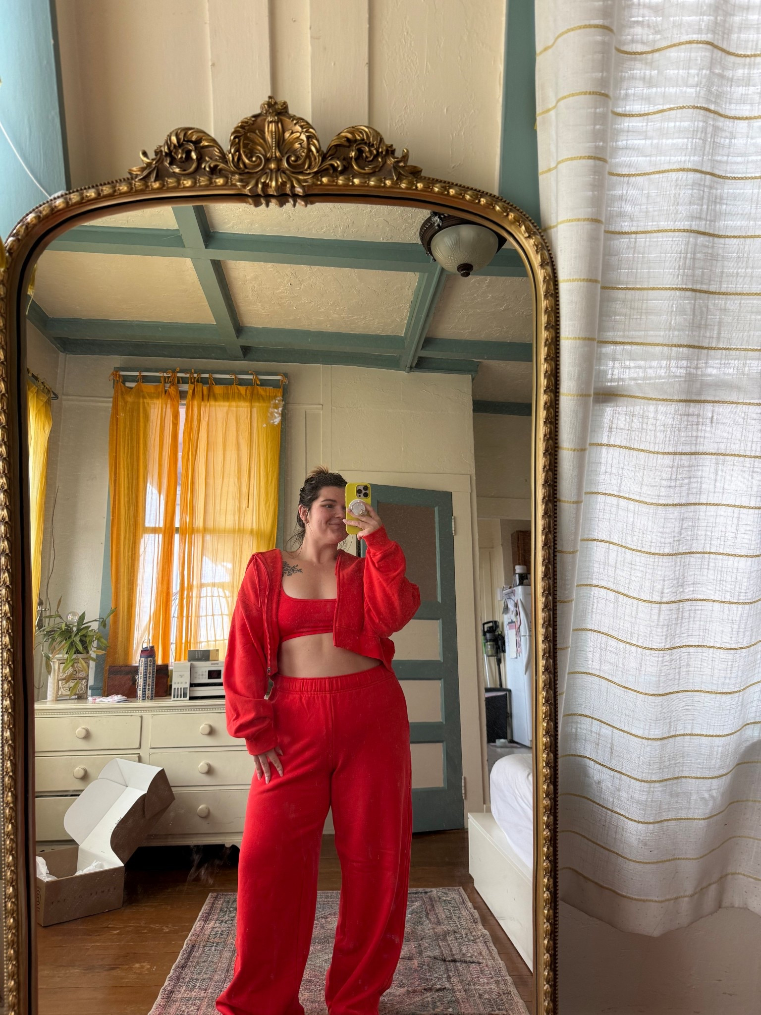 This Athleta set!! Top and bra size XL, sweatpants size large. All on sale!!

#LTKmomlife #LTKActive #LTKMidsize