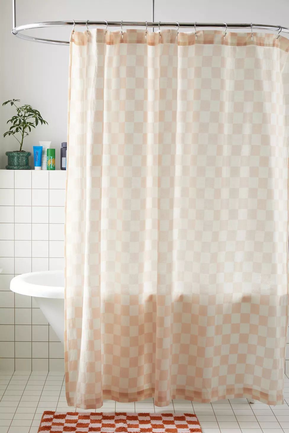 Checkerboard Shower Curtain | Urban Outfitters (US and RoW)