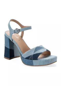 Wonderly Jana Heeled Platform Sandals | Belk