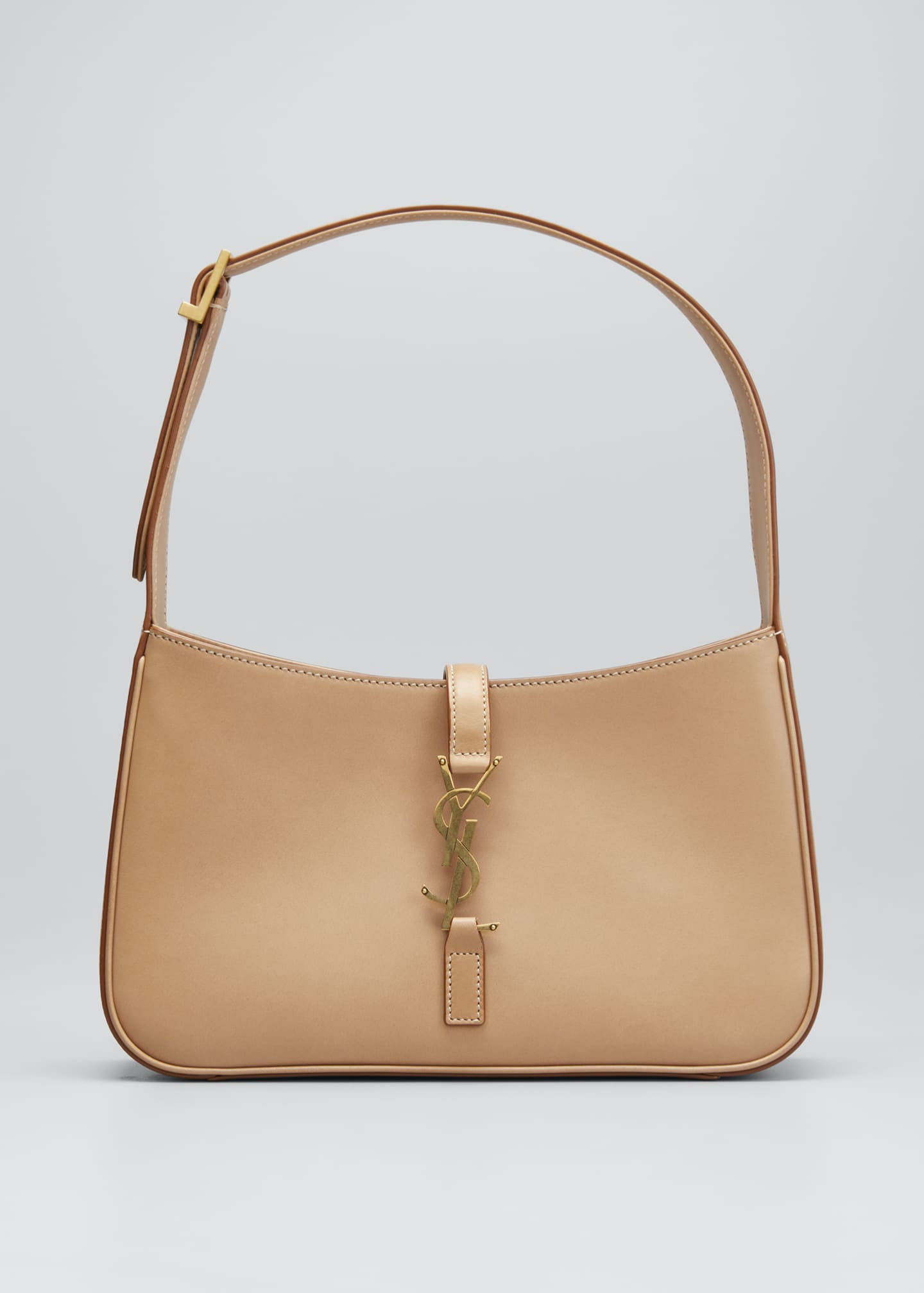 Leather YSL Hobo Bag | Bergdorf Goodman