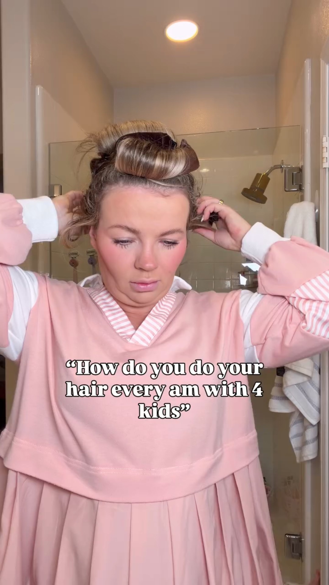 🤍 Heatless curls 🤝🏼 moms LOL 😂 but seriously one of my best kept secrets (not really 😜) to looking and feeling your best! Wake up with perfect hair - add some dry shampoo and go! #heatlesshair

#LTKBeauty