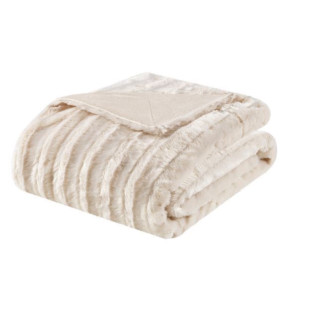 50"x60" York Long Faux Fur Throw Blanket | Target