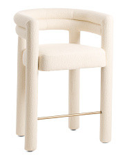 Tacova Upholstered Counter Stool | Marshalls