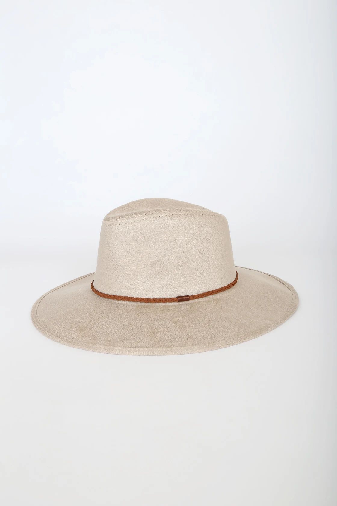 Hay There Beige Suede Fedora Hat | Lulus (US)