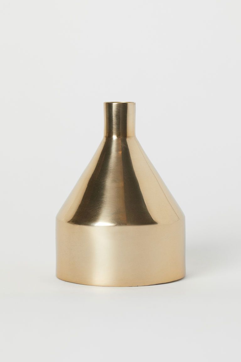 H & M - Metal Vase - Gold | H&M (US + CA)