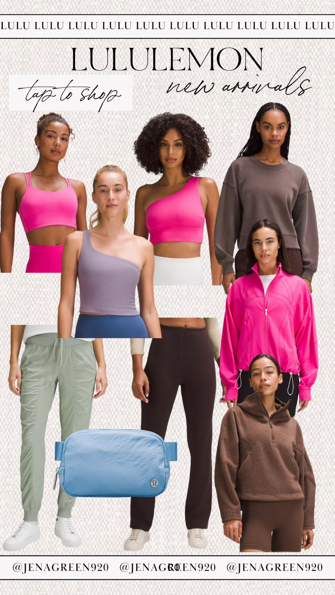 Lululemon New Arrivals | Gym Outfit | Athleisure | Travel Outfit | Belt Bag | Sports Bra | Padded Tank | Jacket | Pullover Hoodie 

#LTKstyletip #LTKfitness