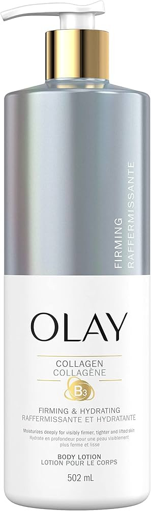 Olay Firming & Hydrating Body Lotion with Collagen and Vitamin B3, 502 mL Pump | Amazon (CA)