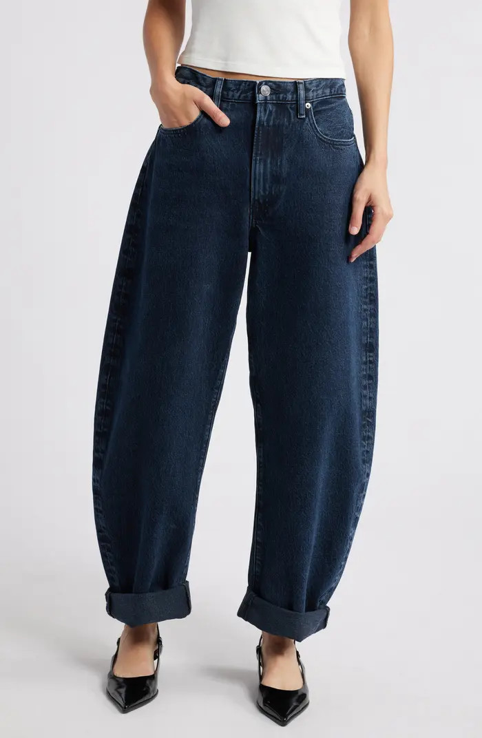 Bubble Nonstretch Baggy Jeans | Nordstrom
