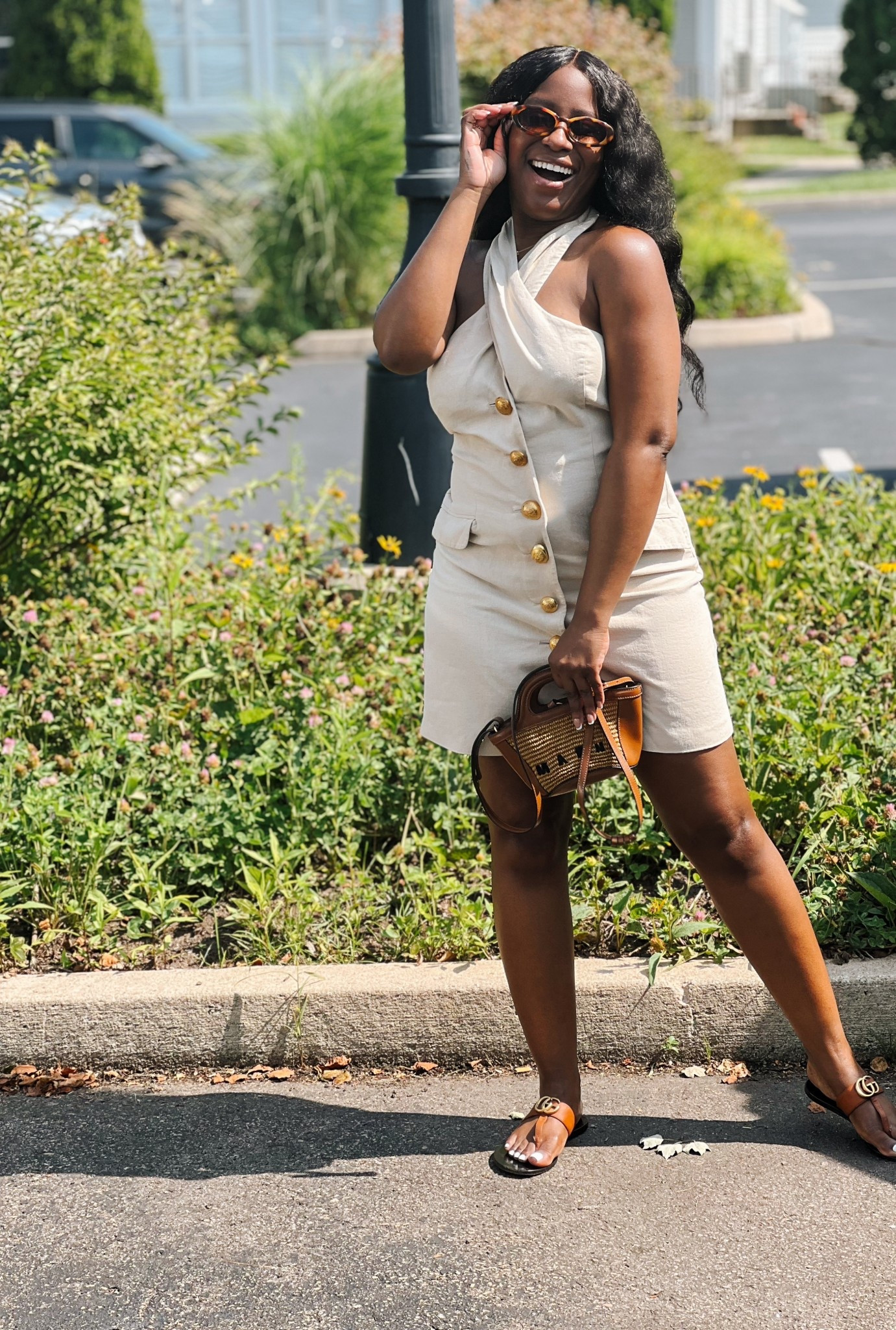 Summer Resort Outfit

Dress: Size 6
Shoes: Size 6

Halter dress // halter top // mini dress // purse // micro purse // mini purse // bag // sunglasses //sunnies // sandals // flip flops // summer // summer dresses // vacation outfit 

#LTKStyleTip #LTKFindsUnder50 #LTKItBag