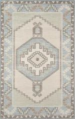 Tlaloc: updated traditional Medallion rectangle Area Rug | Wovenly
